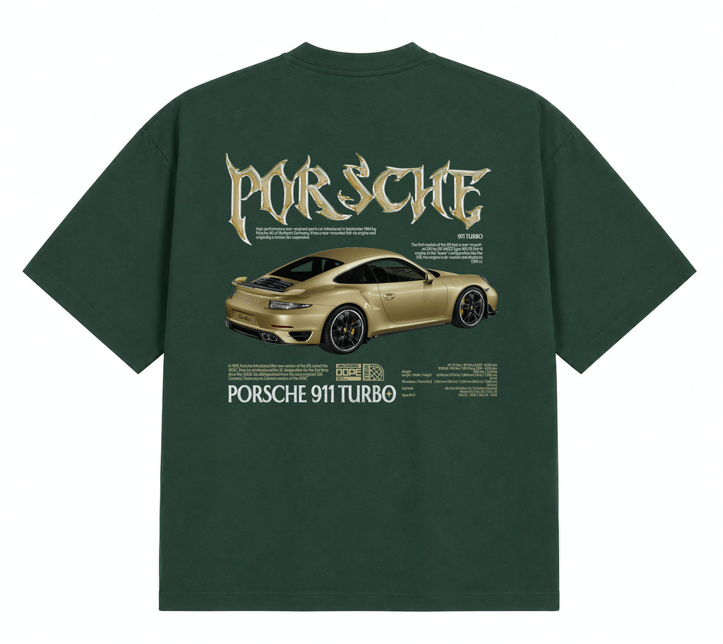 Gold Porsche