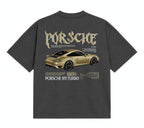 Gold Porsche