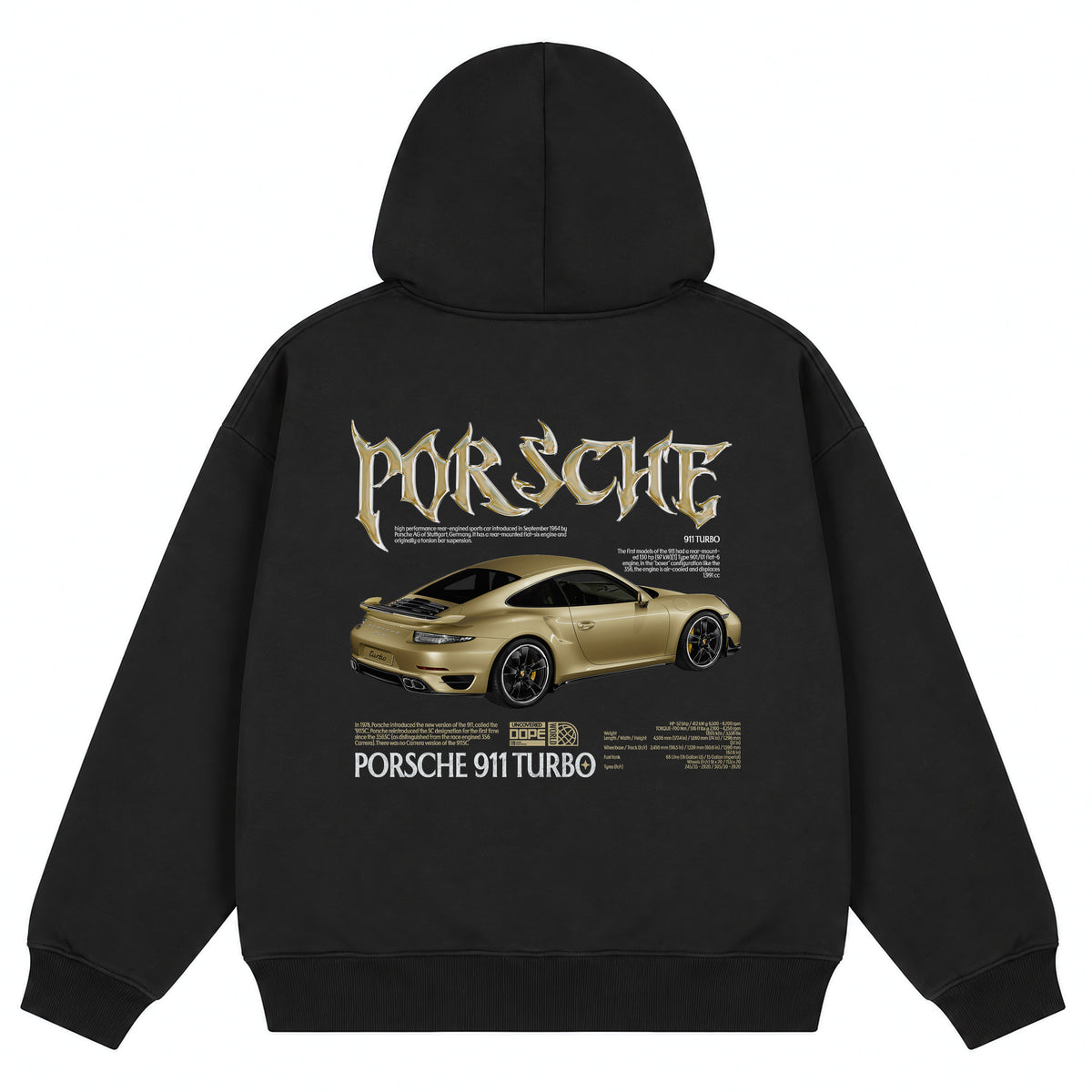 Gold Porsche